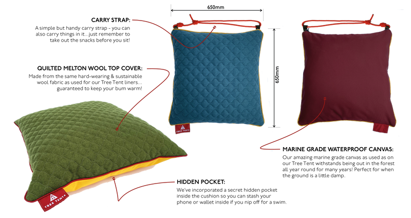 Wool Camp Cushions
