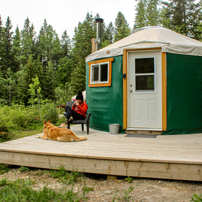 glamping pods vs yurts