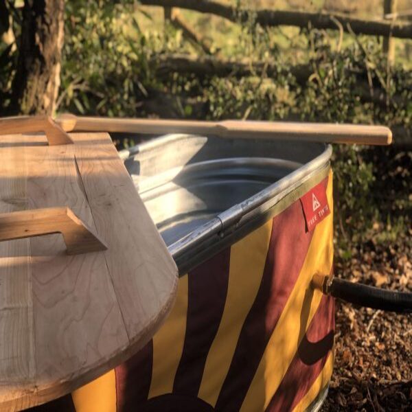 Hot Tank - Off-grid, wood-fired tub