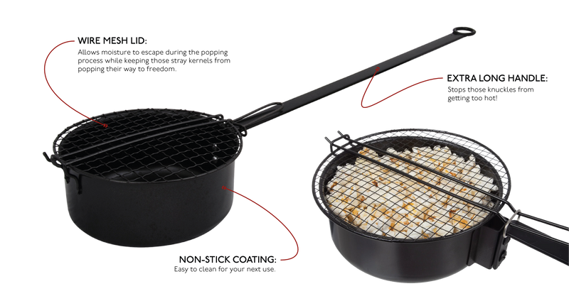 Campfire Popcorn Maker