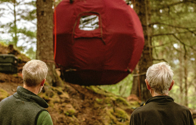 Suspended Tree Tent Camping